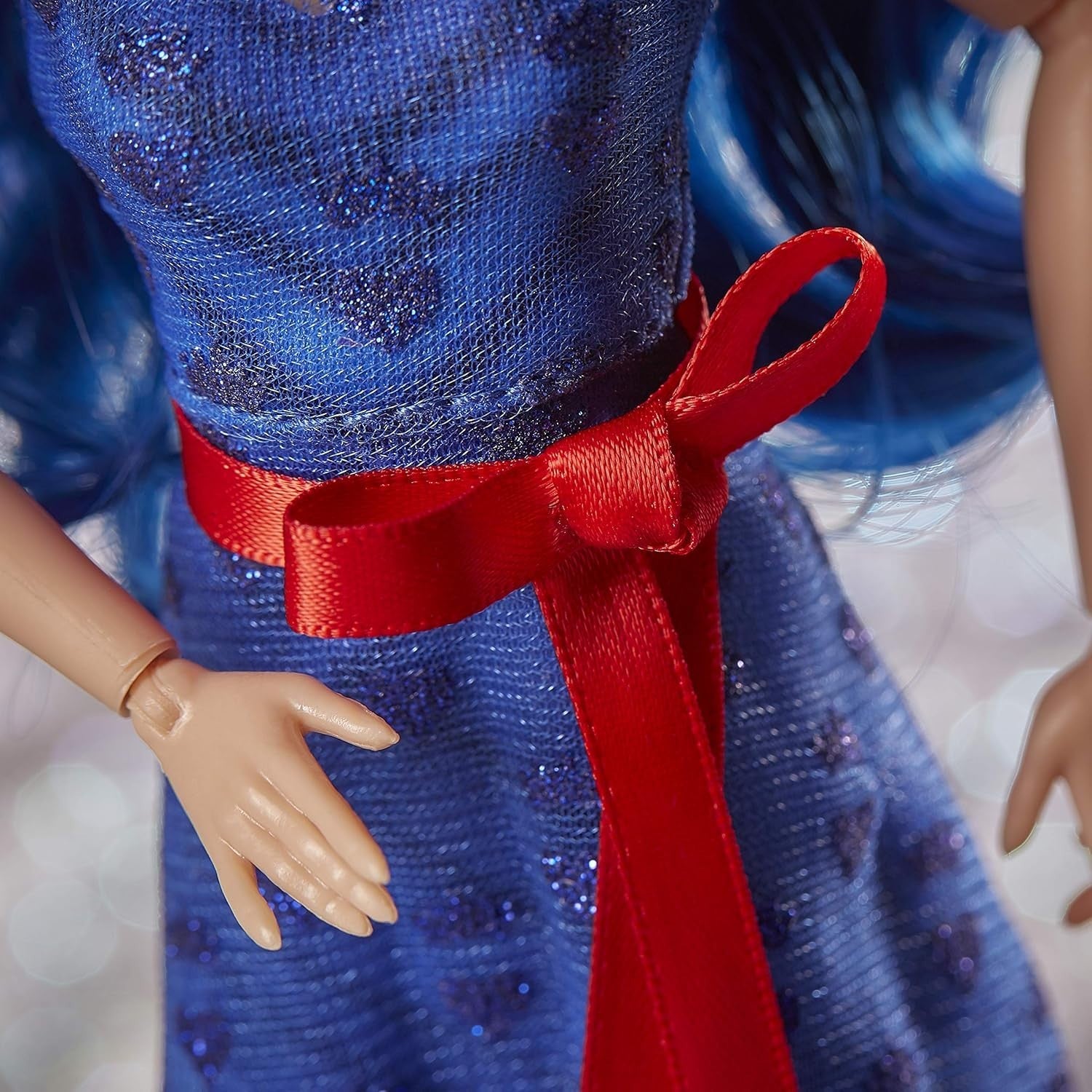 Royal Wedding Fashion Doll Blue Dress Earrings Shoes Gift