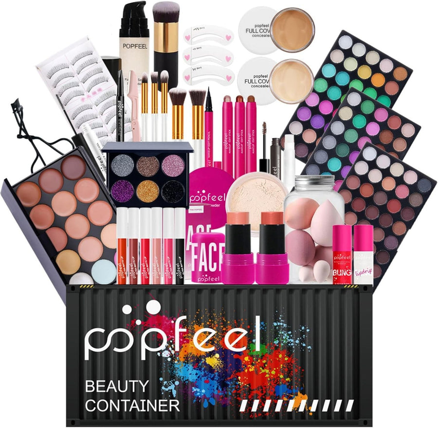 All One Makeup Gift Set Xmas Kit Palette Lipstick