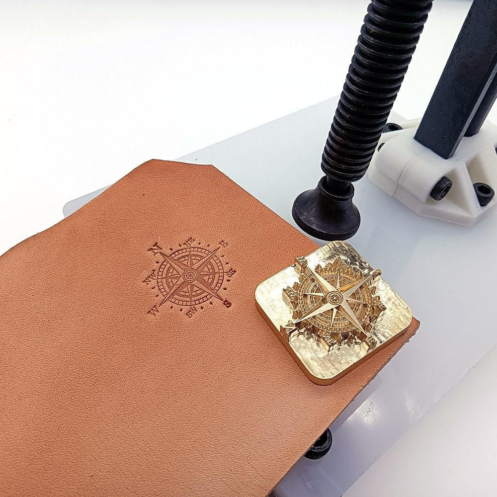 Manual Leather Cold Press Machine Cutting Stamping Molding Craft Tool