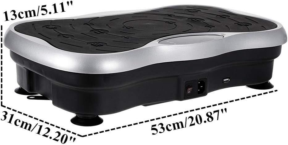 150kg Vibration Plate Exercise Trainer Full Body Home Workout