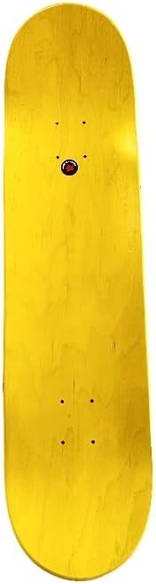 Green Logo 8.125" Canadian Maple Skateboard Deck – Durable Street & Park