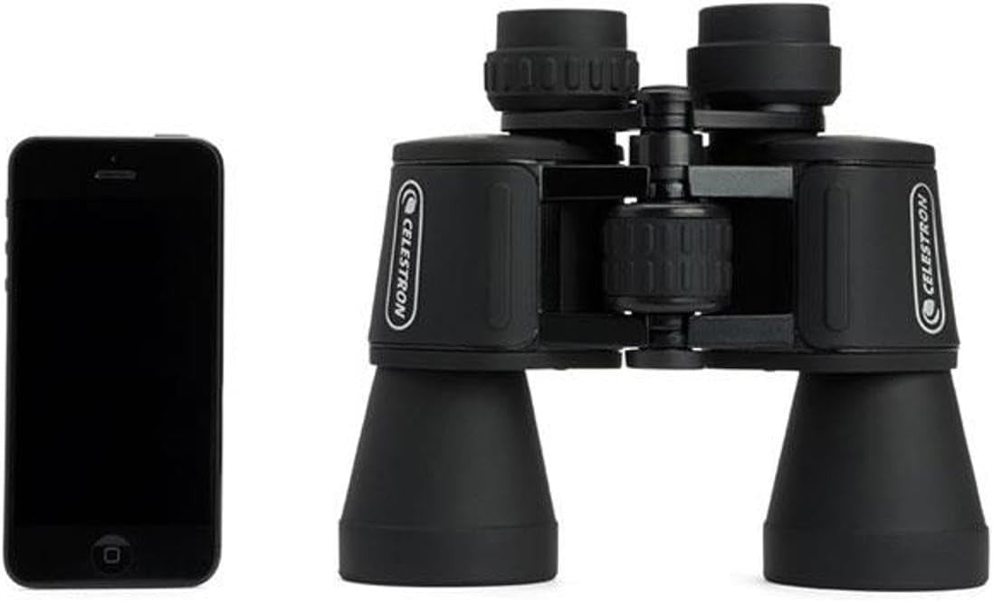 10x50 Powerful HD Binoculars Wide View Waterproof Porro Prism Outdoor Optics