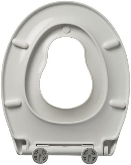 Family Soft Close Toilet Seat with Child Seat Quick Release Easy Clean White