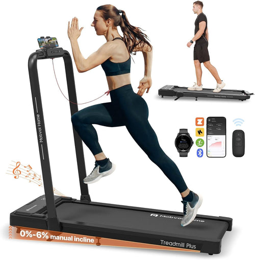 Foldable 3-in-1 Smart Treadmill Walking Pad Home Office 12KM/H 120KG