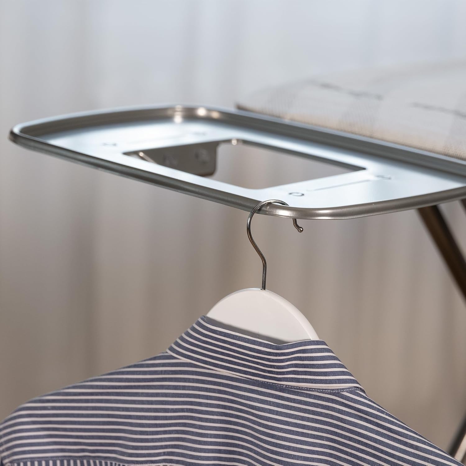 Heat Reflective Ironing Board 120x38cm XL Steam Iron Rest Adjustable