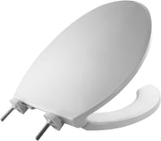 Elongated White Bidet Toilet Seat Soft Close Adjustable Water Spray
