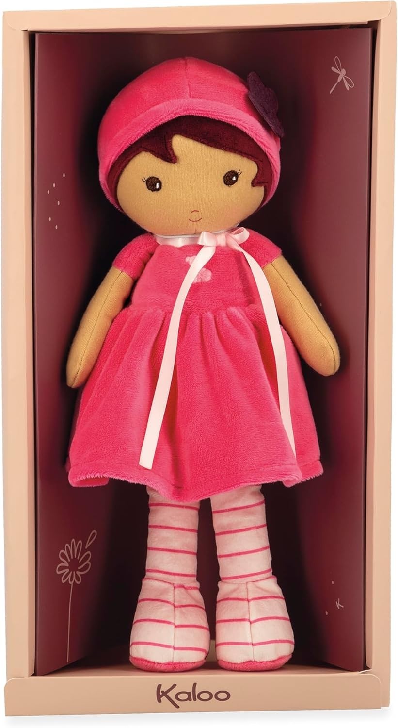 32cm Soft Fabric Baby Doll Pink Outfit Cuddly First Doll Machine Washable