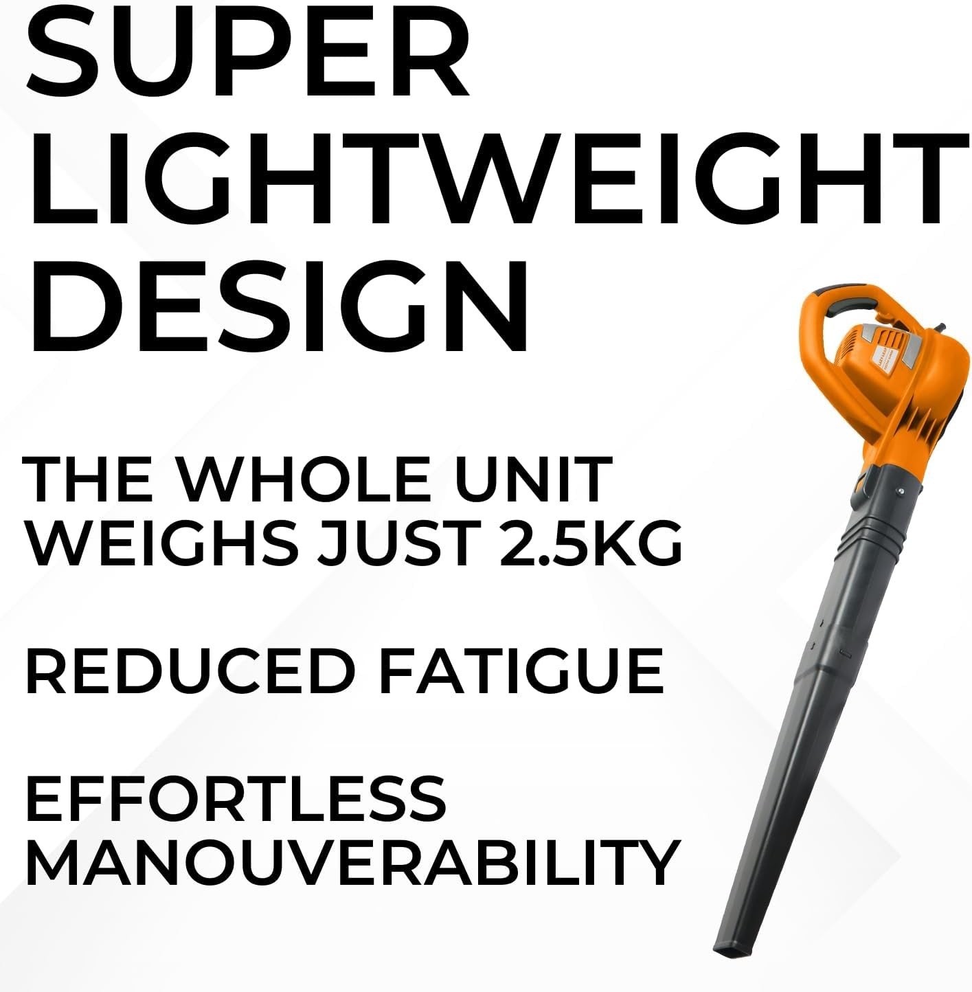 Electric Leaf Blower 1800W 200MPH Lightweight Corded Garden Patio Cleaner