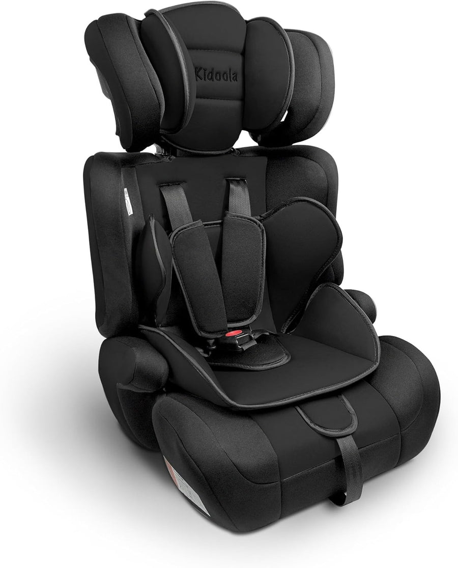 High Back Booster Car Seat for Kids Adjustable Headrest Safety Certified