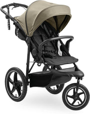 Heavy Duty All Terrain Baby Pushchair Handbrake XL Air Wheels Recline 22kg