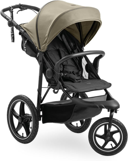 Heavy Duty All Terrain Baby Pushchair Handbrake XL Air Wheels Recline 22kg
