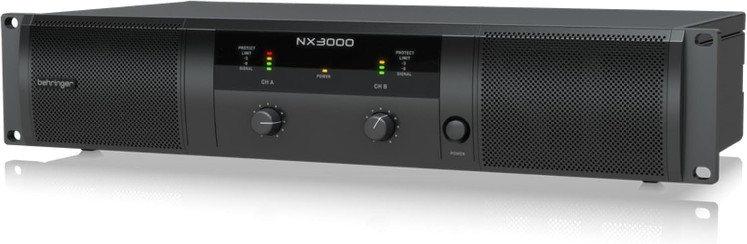 3000W Class-D Power Amplifier NX3000 SmartSense Stereo DSP