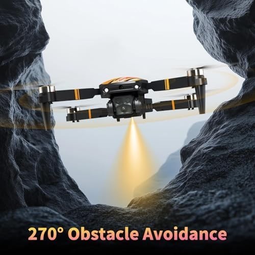 TTROARDS Foldable Mini Drone with 1080P HD Camera & Brushless Motors
