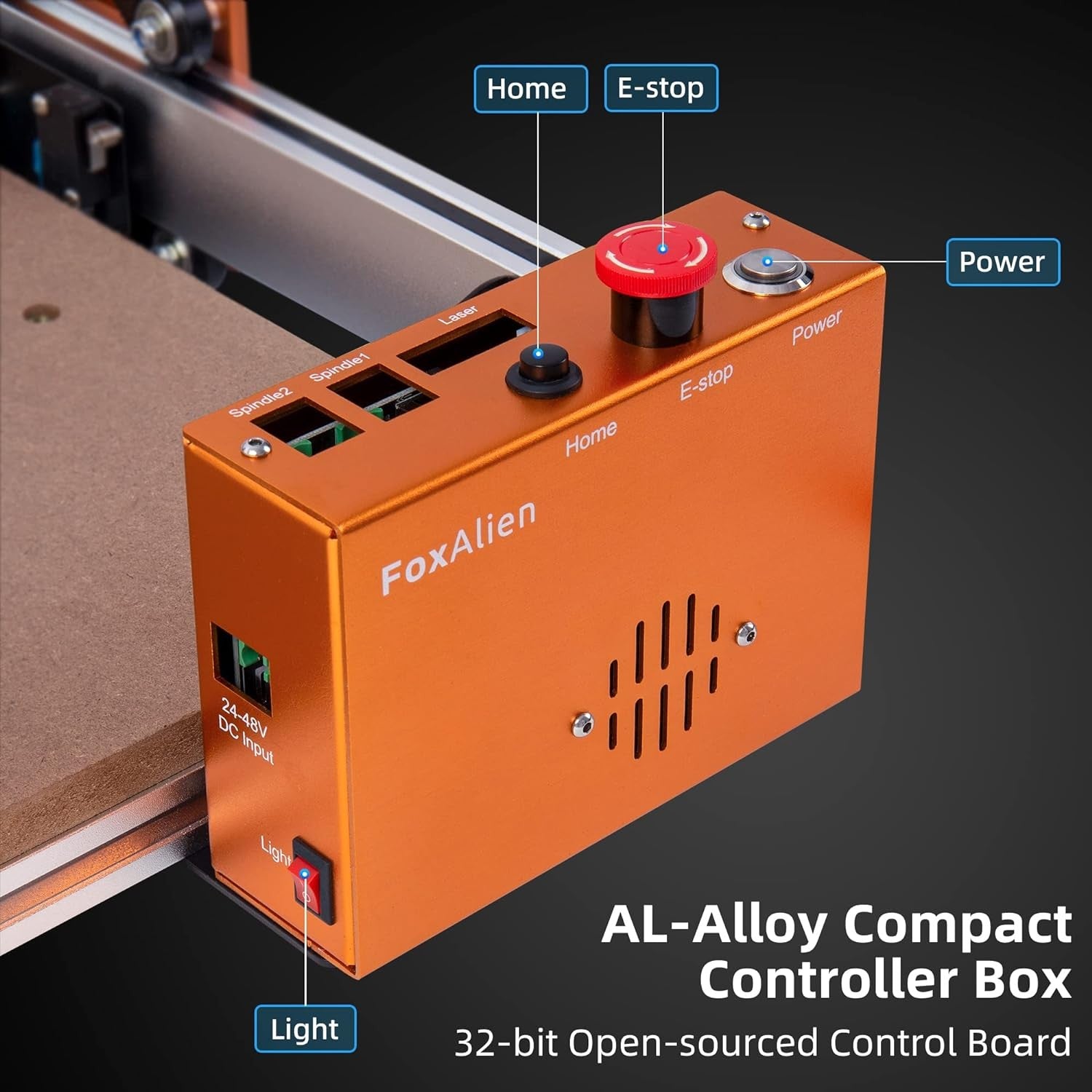 CNC Router Machine 3-Axis Engraver Wood Acrylic MDF DIY Carving Kit