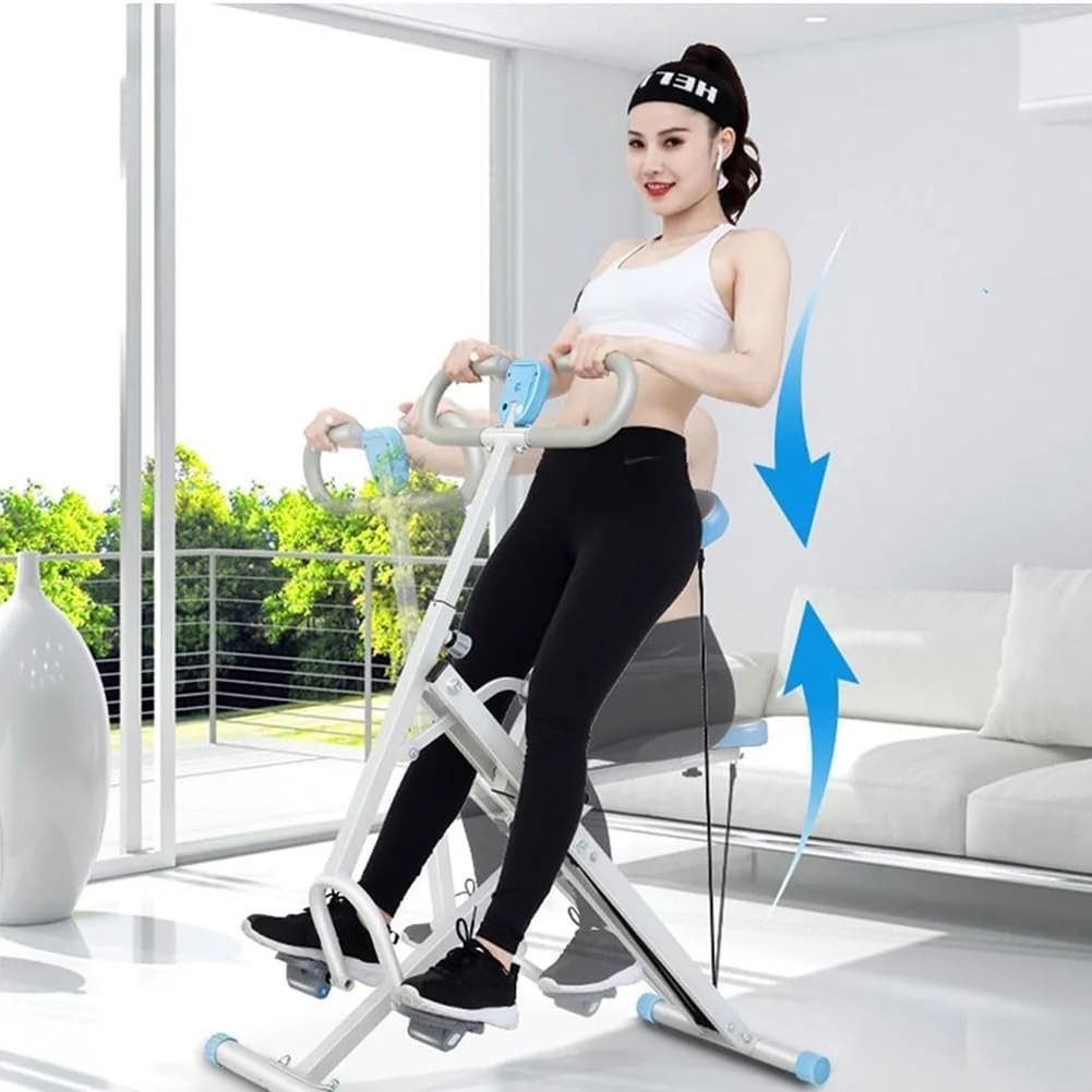 Foldable Horse Rider Squat Assist Leg Exercise Station Home Gym