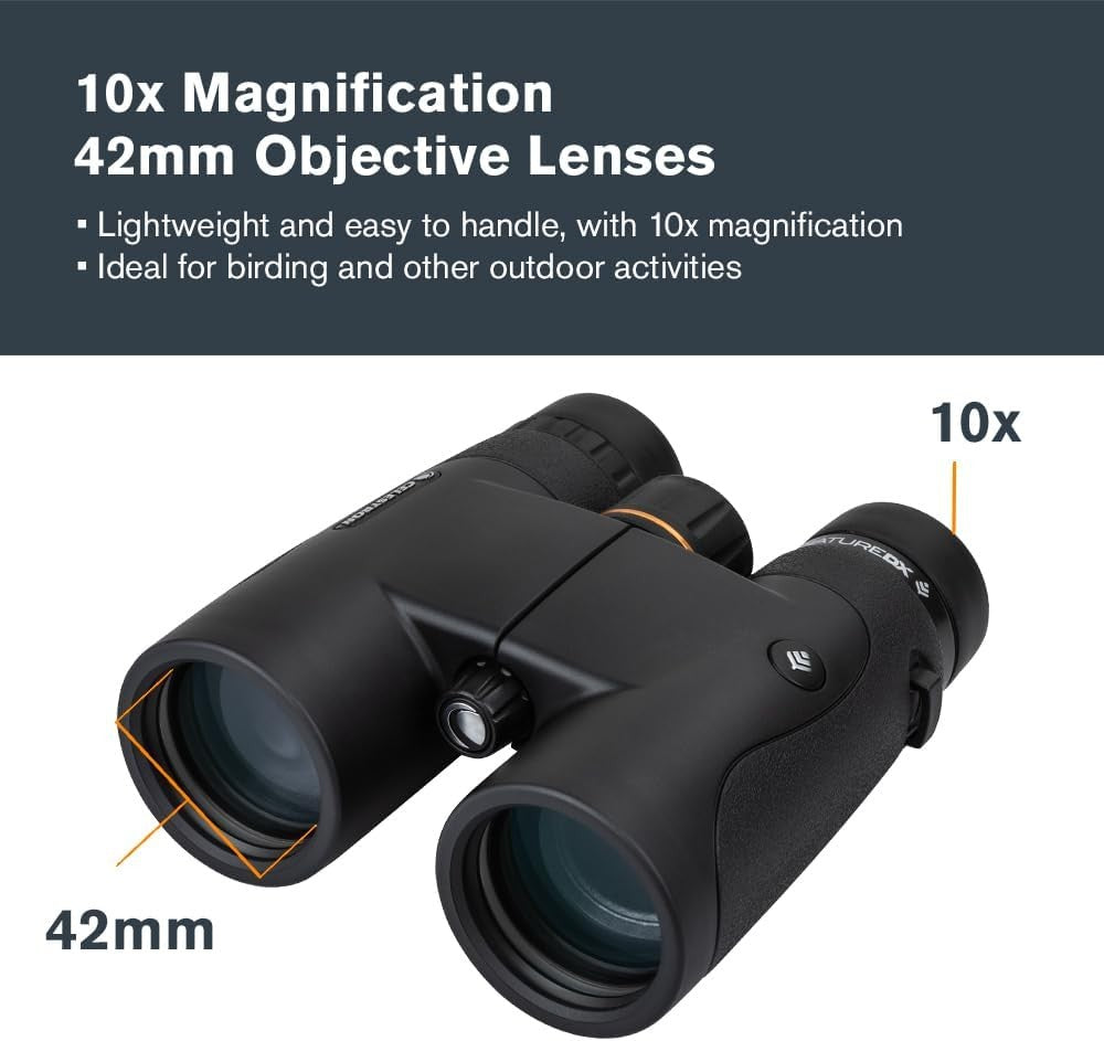 10x42 Waterproof HD Binoculars Outdoor Birdwatching Wide View Fog-Proof