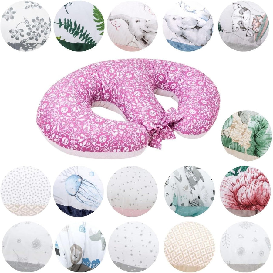 Twin Nursing Pillow Breastfeeding Support Cotton Maternity Feeding Cushion