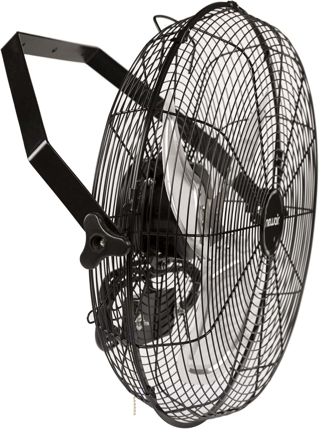 18" Wall Fan – High-Velocity 3000CFM Industrial Cooling w/ 3-Speed Metal Blades
