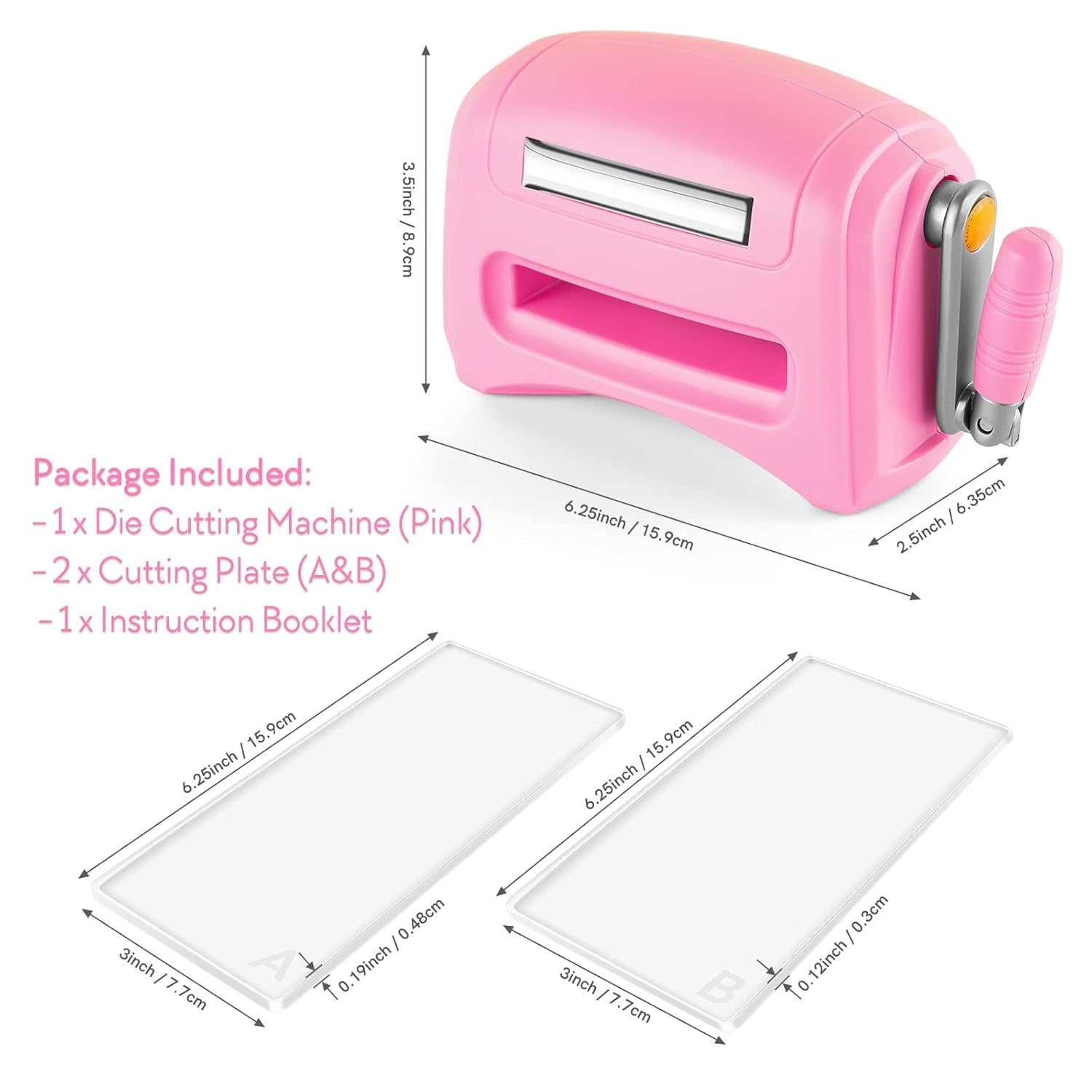 Mini Die Cutting Machine Portable Manual Embossing Paper Card