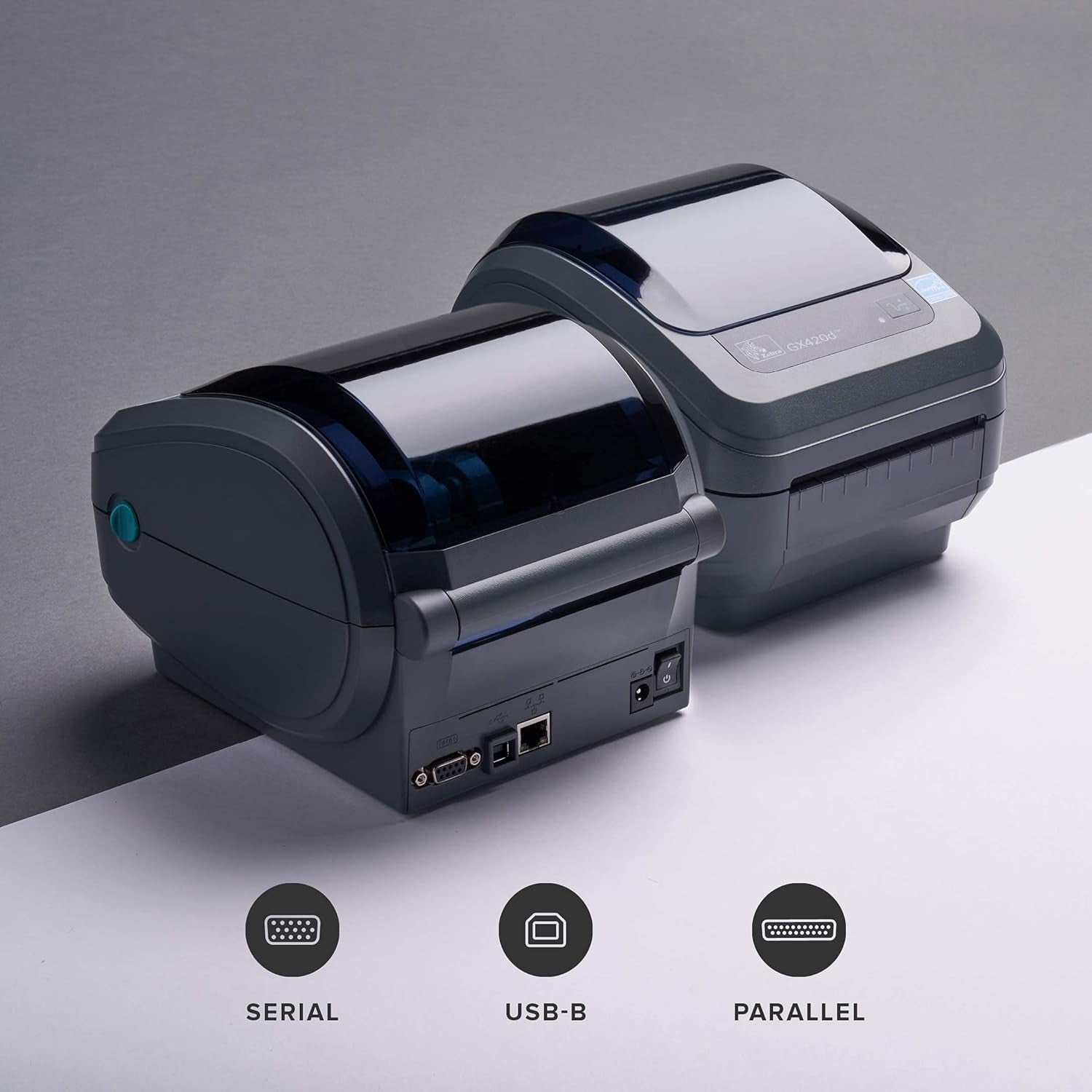 4 Inch Thermal Label Barcode Printer Desktop Black