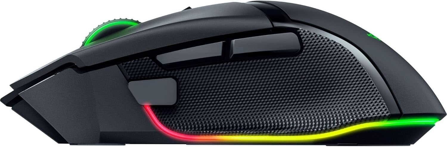 35K DPI Wireless Gaming Mouse RGB 13 Button Pro Ergonomic FPS MMO