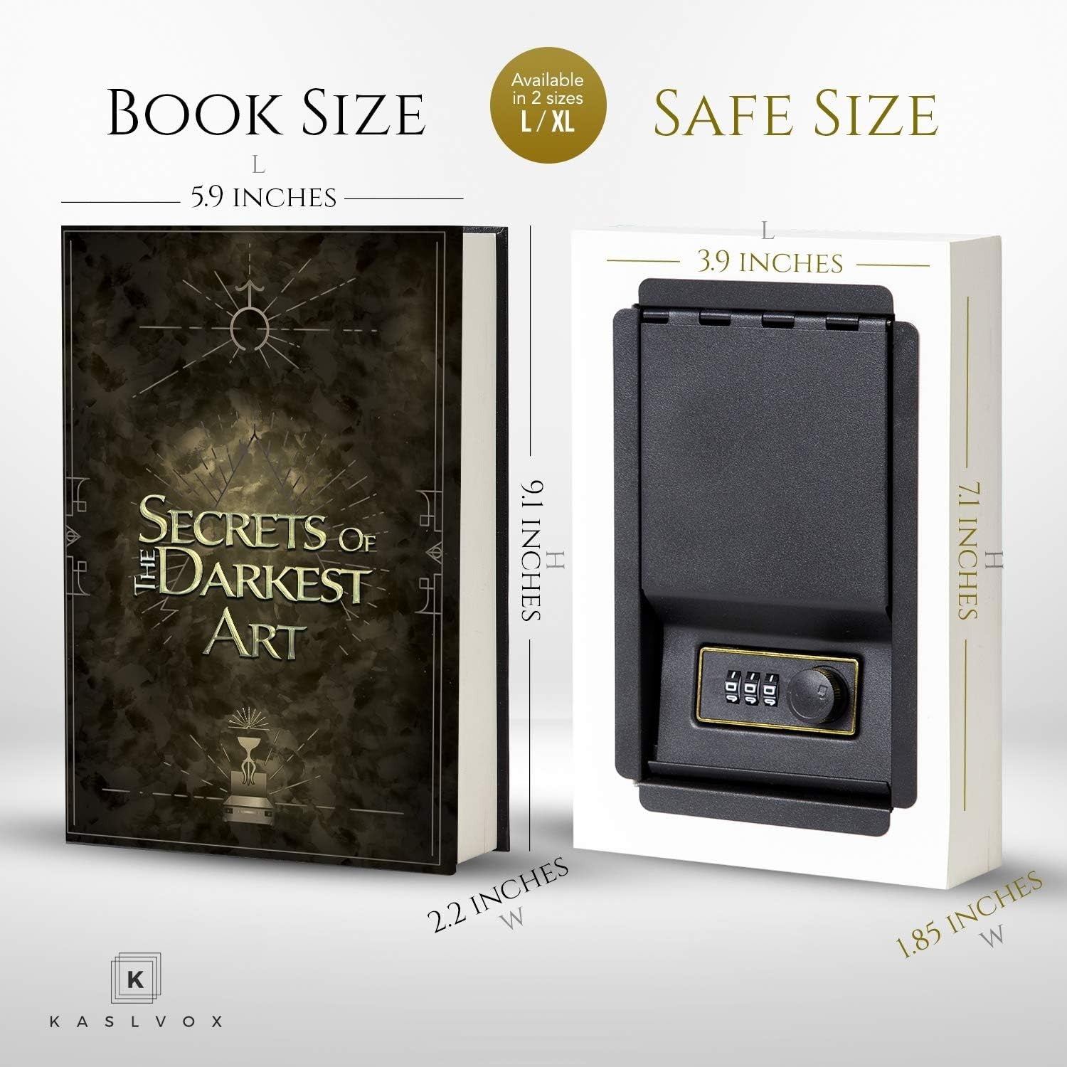 Hidden Book Safe Combination Lock Secret Money Jewelry Storage Box