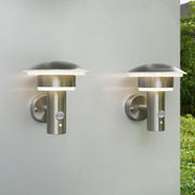LED Outdoor Wall Lights PIR Sensor IP44 Waterproof Garden Porch Lamp