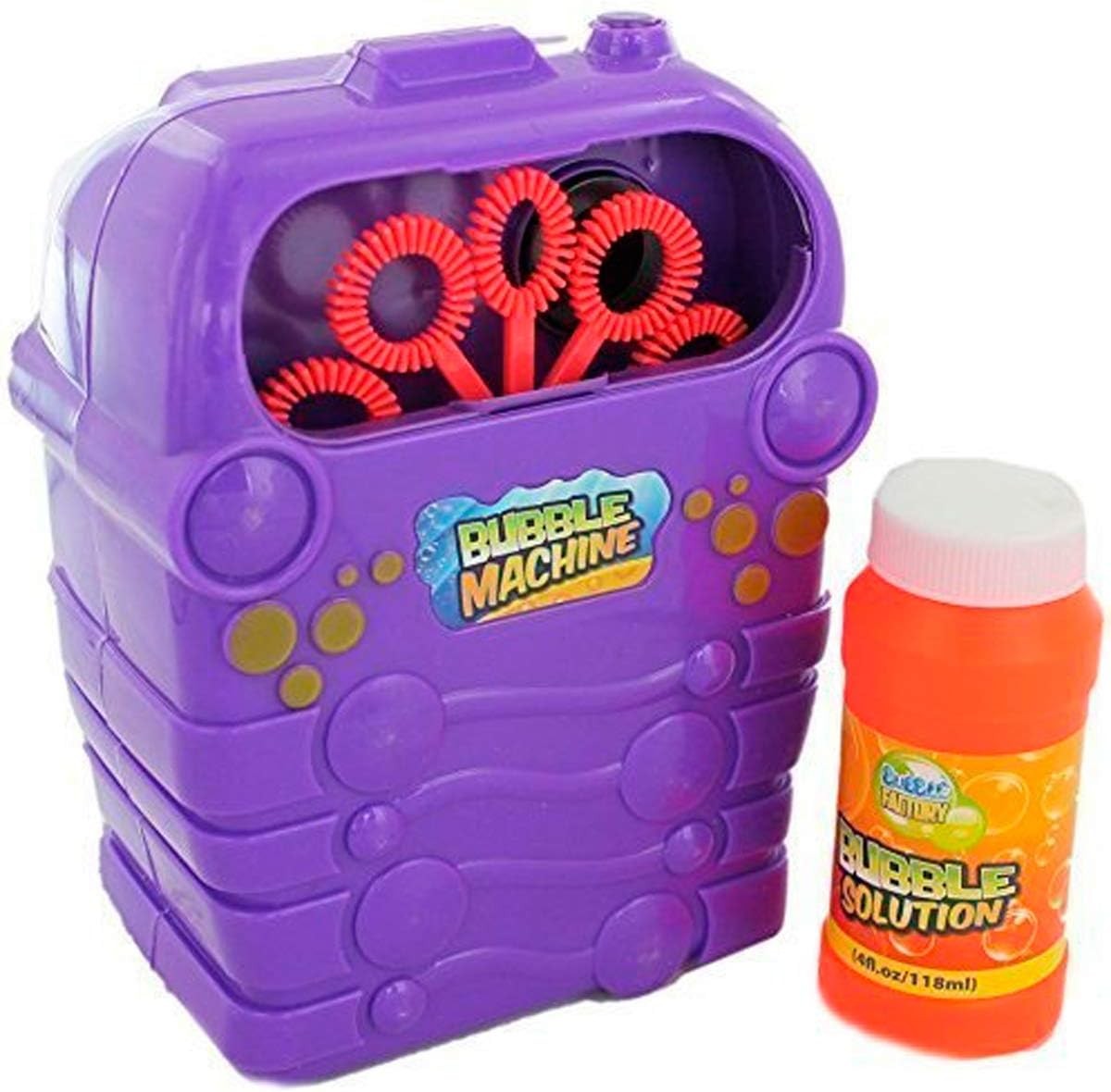 Automatic Bubble Machine for Kids Continuous Bubble Blower Toy
