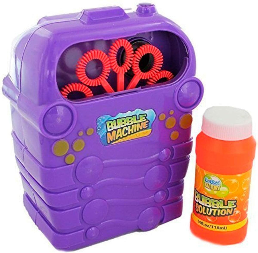 Automatic Bubble Machine for Kids Continuous Bubble Blower Toy