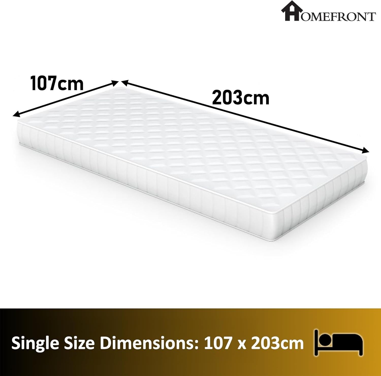 Single Electric Blanket Fitted Mattress Cover Fast Heat Auto Shut Off 203x107cm