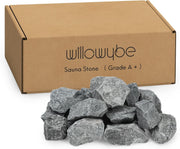 35lb/16kg A+ Grade Sauna Stones – Volcanic Rocks for Sauna Heater Accessories