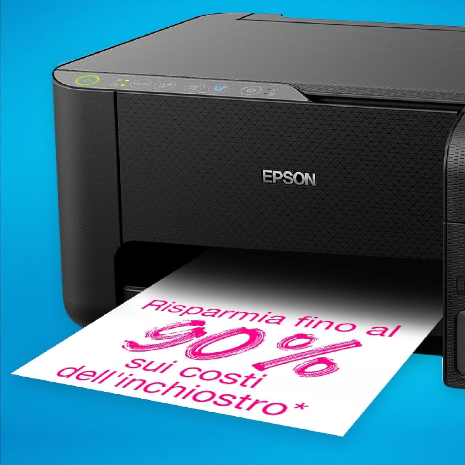 Black A4 EcoTank Inkjet Printer Wi-Fi Print Scan Copy High Yield