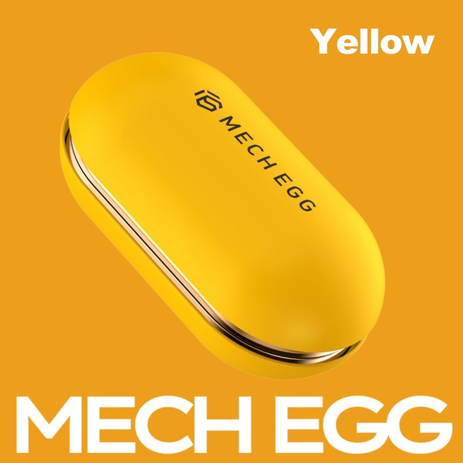 Golden Egg Fidget Slider Metal Quiet Click Focus Stress Toy