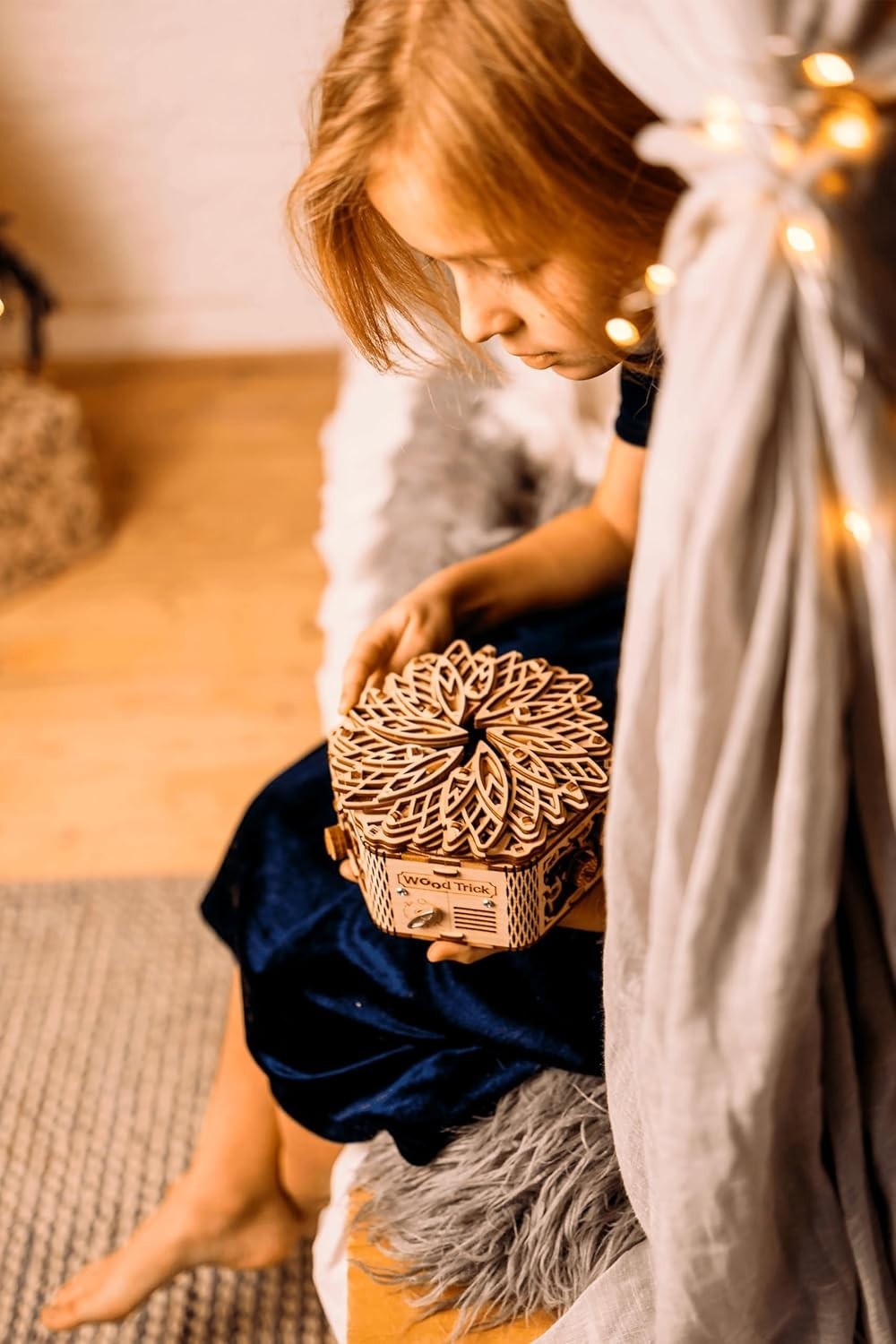 3D Wooden Music Box Kit DIY Puzzle for Adults & Kids - Unique Keepsake Gift