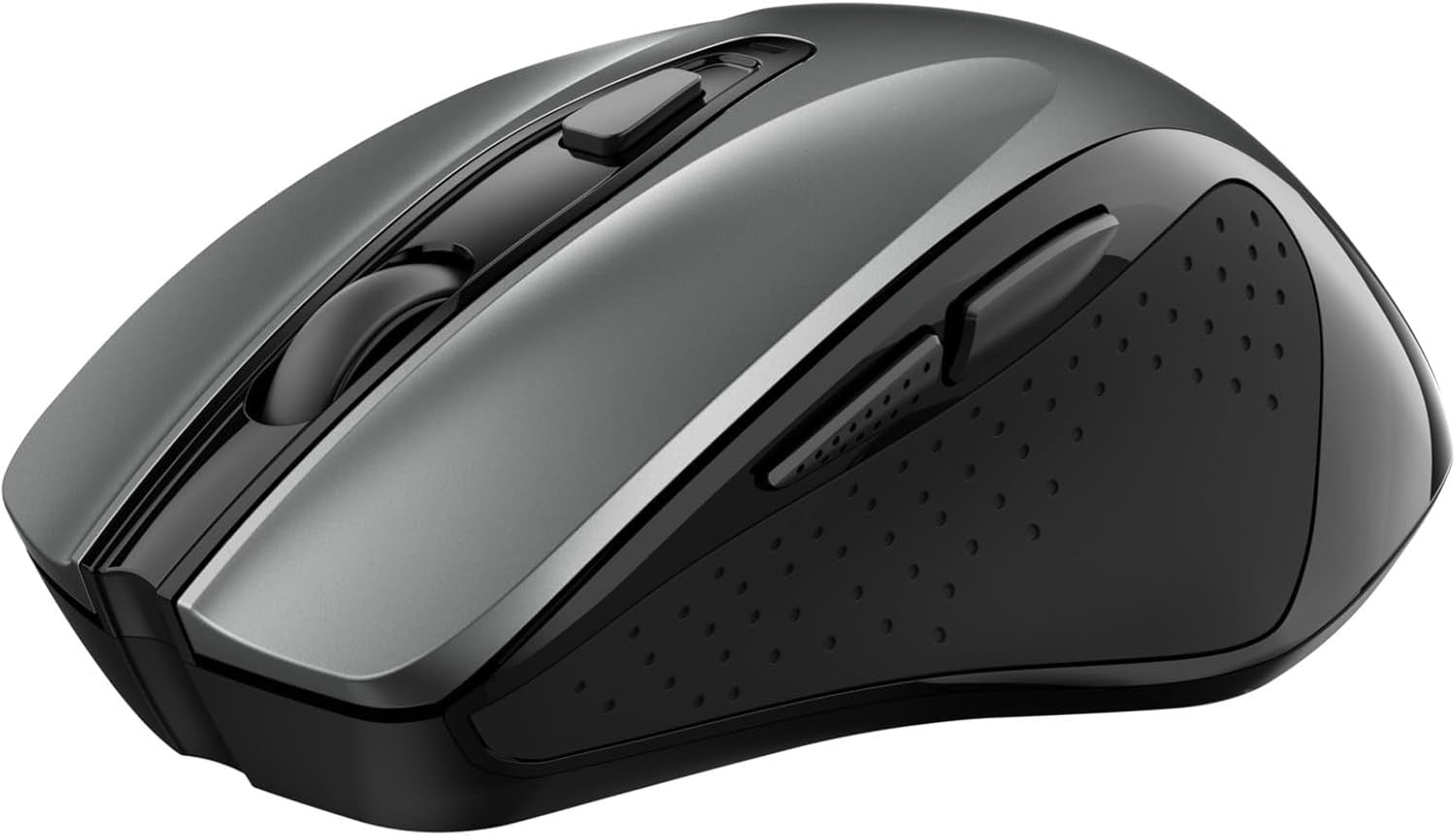 Ergonomic Wireless Mouse with Thumb Rest 2200 DPI 6 Buttons Office Comfort