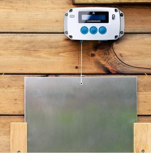 Automatic Chicken Coop Door Opener Solar Timer Light Sensor Motor