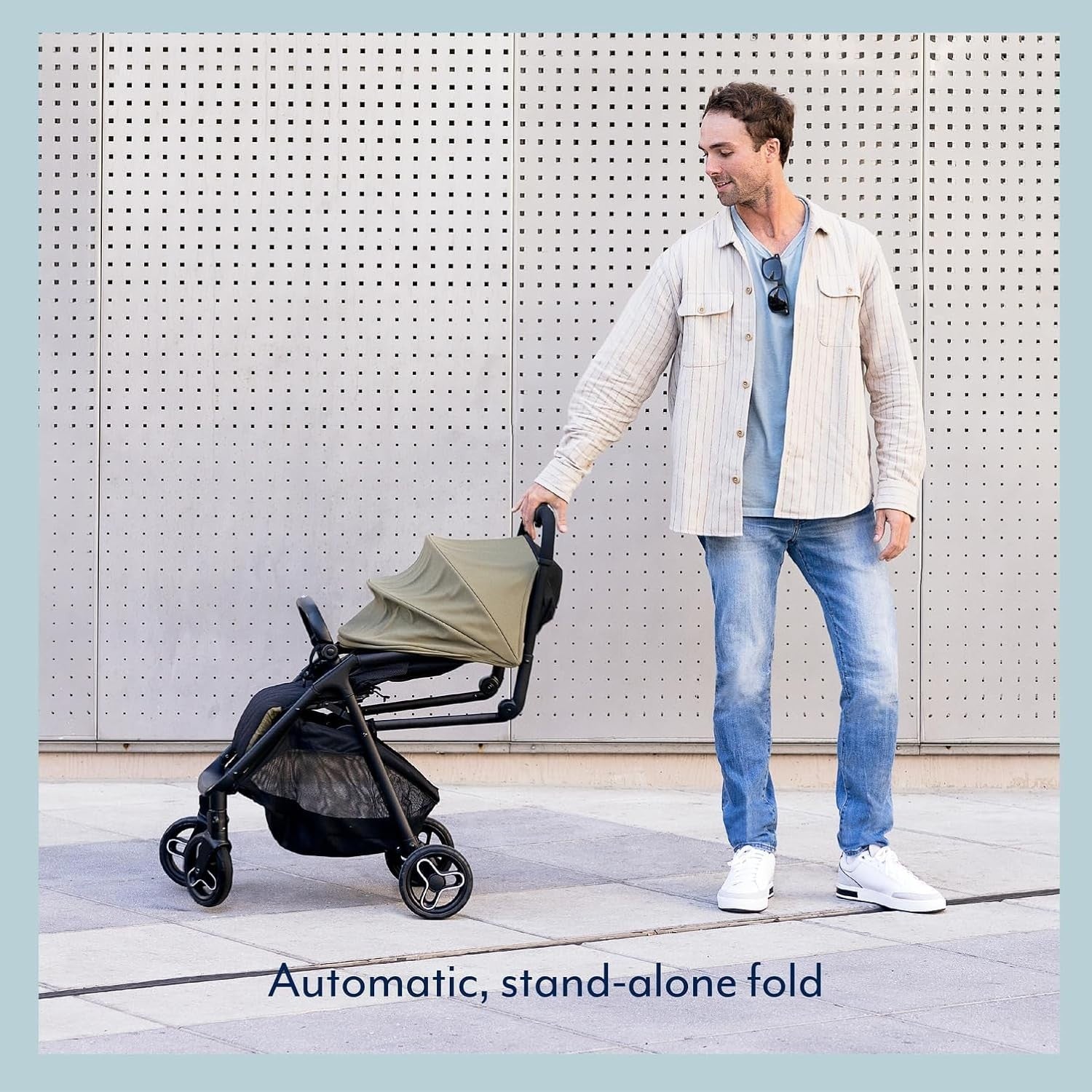 Ultra Lightweight Compact Baby Stroller From Birth 22kg One Hand Fold