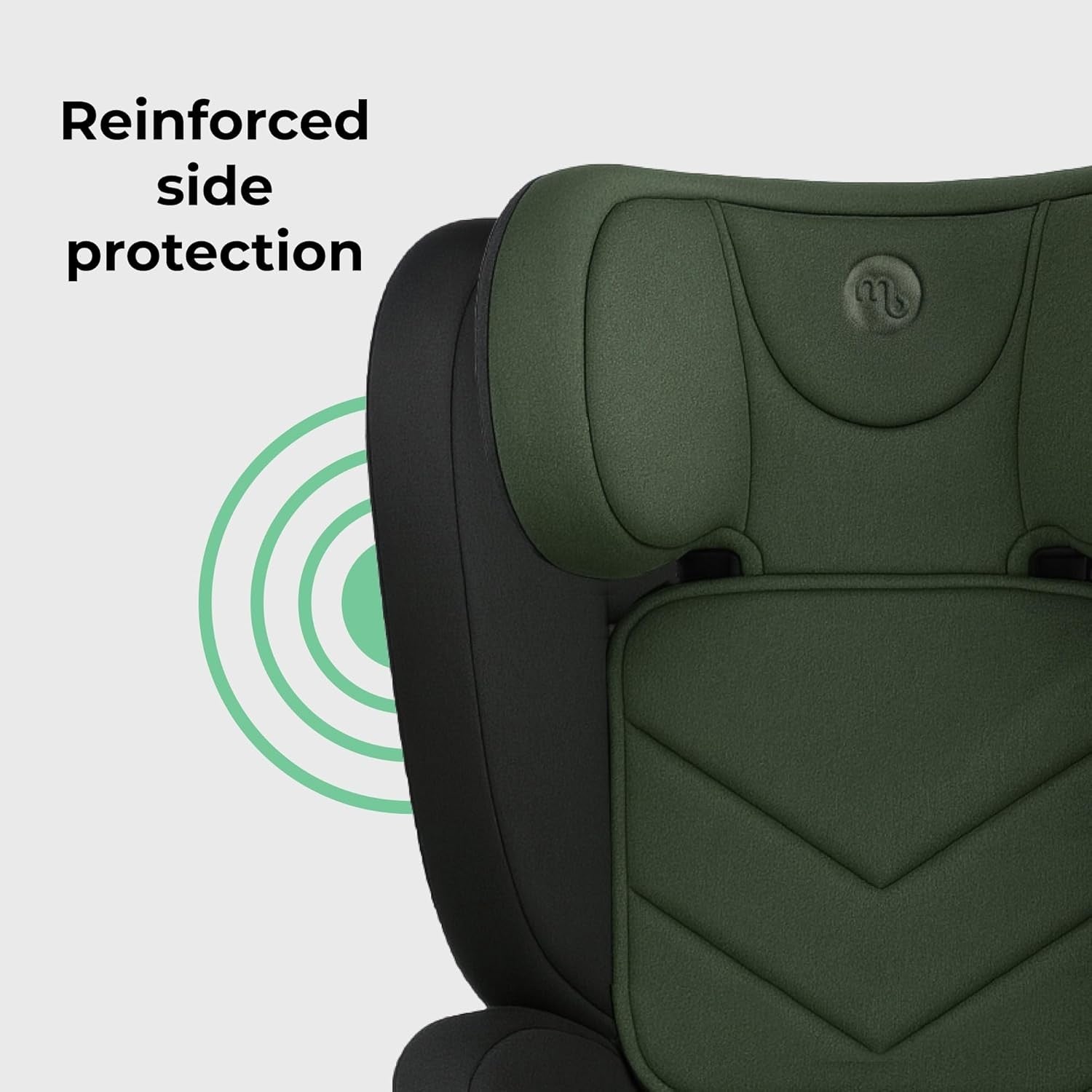 Highback Booster Car Seat ISOFIX 2/3 4–12Y Adjustable Headrest