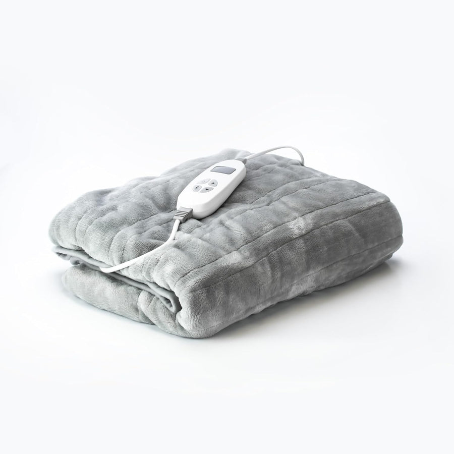 Electric Heated Throw Blanket 160x130cm Fast Heat Digital Control Washable