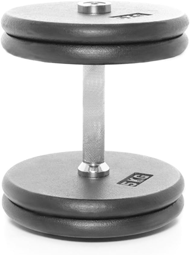 20kg Pro Style Adjustable Dumbbells Pair Cast Iron Home Gym Set
