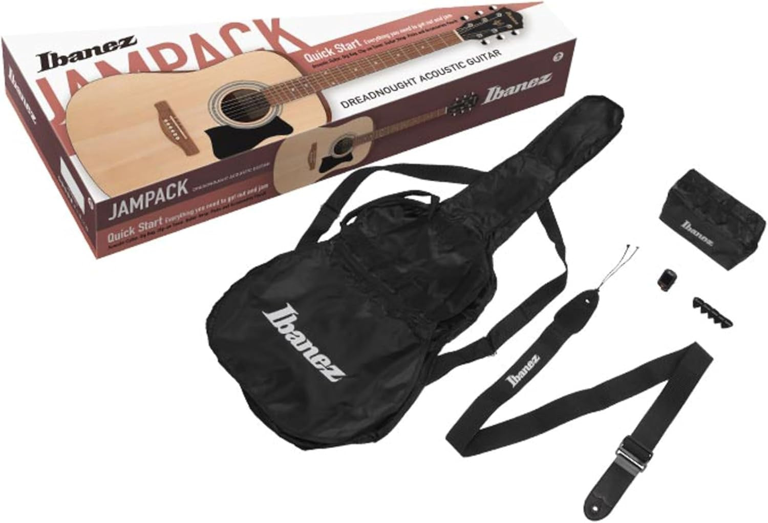 Acoustic Guitar Weathered Black Open Pore Meranti Dreadnought