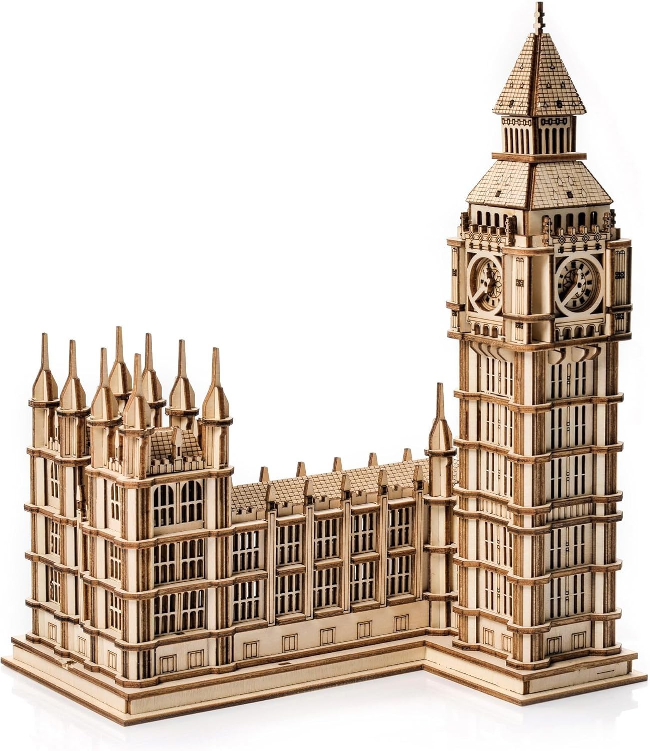 3D Wooden Big Ben Puzzle Model Educational DIY Toy for Kids & Adults