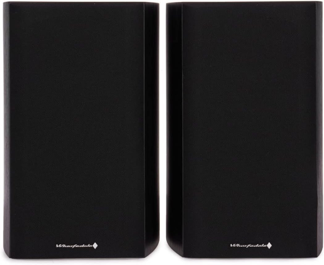 Wharfedale Diamond 9.1 100W Bookshelf Speakers Pair Black HiFi Audio
