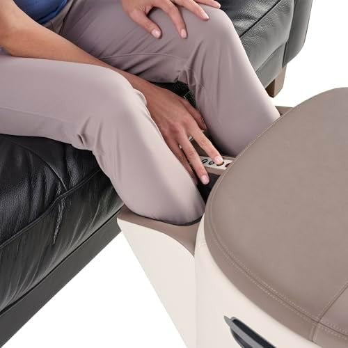 Luxury Ottoman Foot Massager with Heat & Air Compression Auto Programs