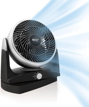 8" Oscillating Desk Fan – 180° Tilt 3-Speed Quiet Air Circulator for Home Office
