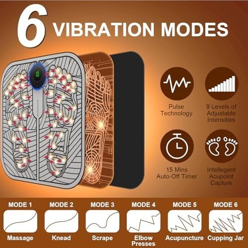 EMS Foot Massager Machine | Electric Foot Spa for Pain Relief & Circulation