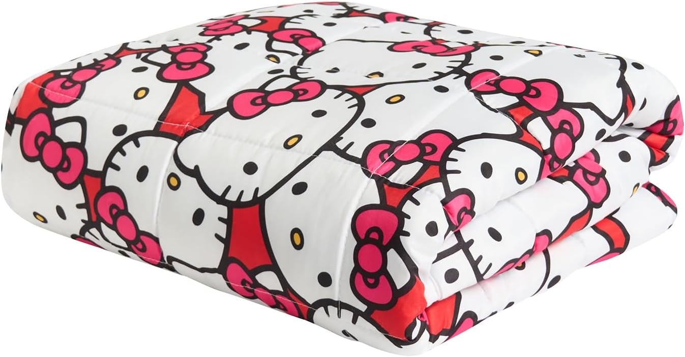 3kg Weighted Blanket 100x150cm Hello Kitty Calming Sensory Sleep Aid