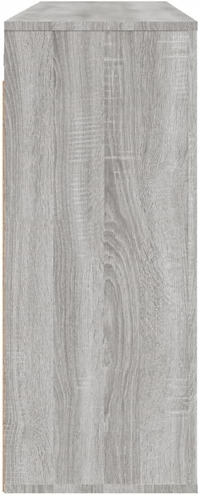 Wall-Mounted Grey Sonoma Cabinet 33D x 80W x 80H cm Dent Resistant