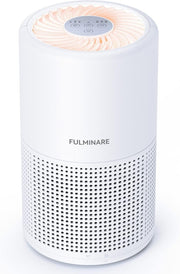 H13 HEPA Air Purifier Bedroom Quiet Night Light Portable Dust Smoke