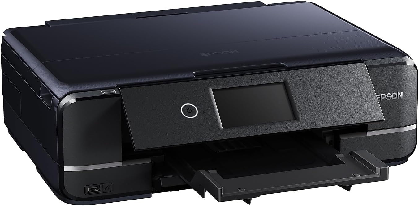XP-970 Black Wireless Photo Printer Scan Copy 6-Color A3+ Prints